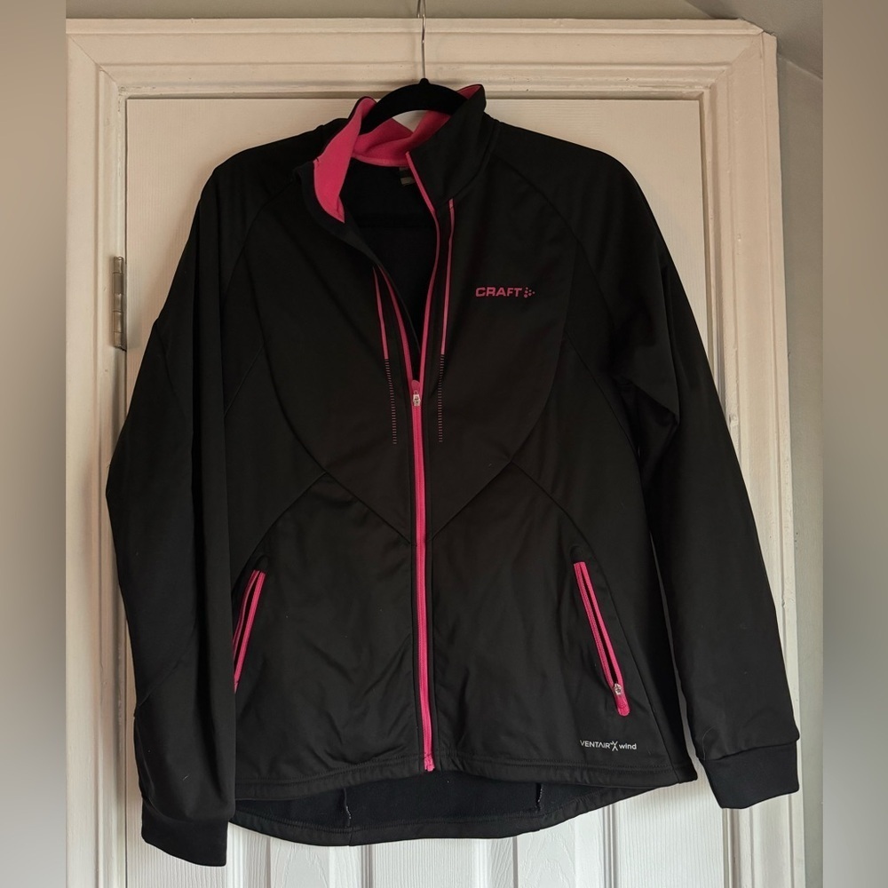 Craft Softshell Windproof Running Workout Jacket - image 1